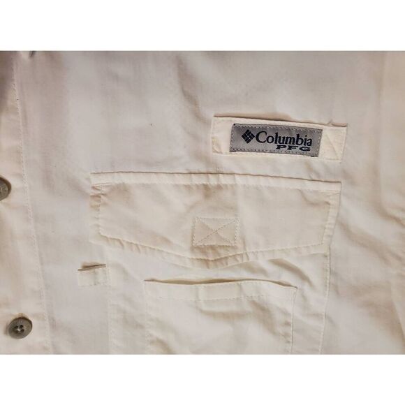 Columbia Men’s PFG Omni-Wick Omni-Shade UPF 40 Crystal Springs Short Sleeve Shir - Picture 3 of 12